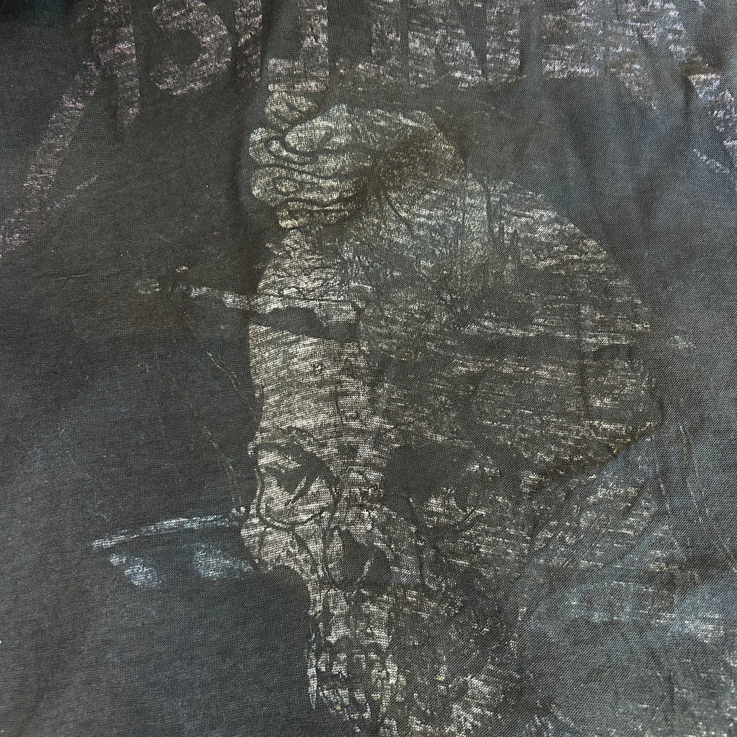 80's Metallica メタリカ Damaged Justice ツアーT バンドTシャツ パスヘッド 黒(XL)/C0301T-SO
