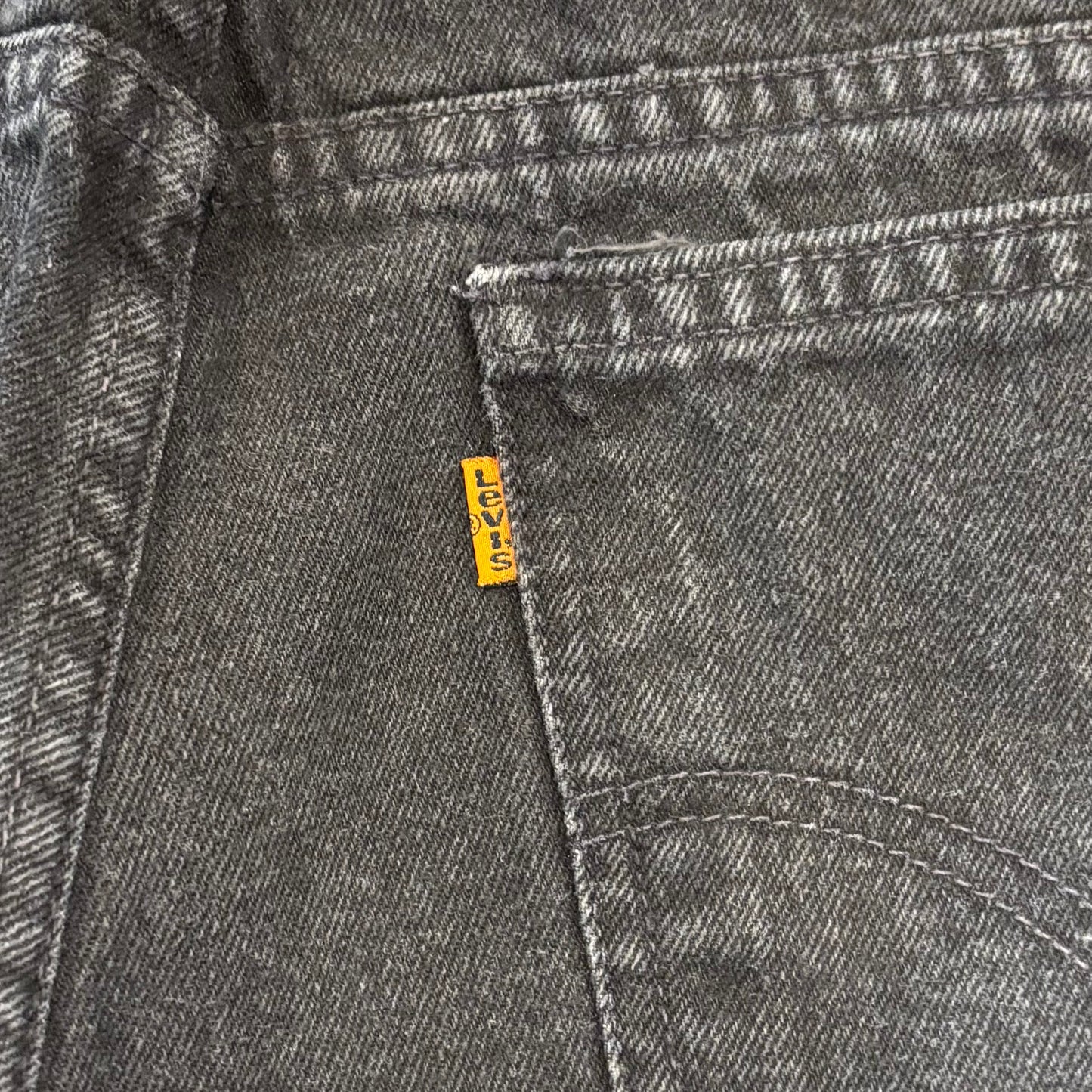 90's Levi's リーバイス 505 ブラックデニム (36×30)/A0506P-SO