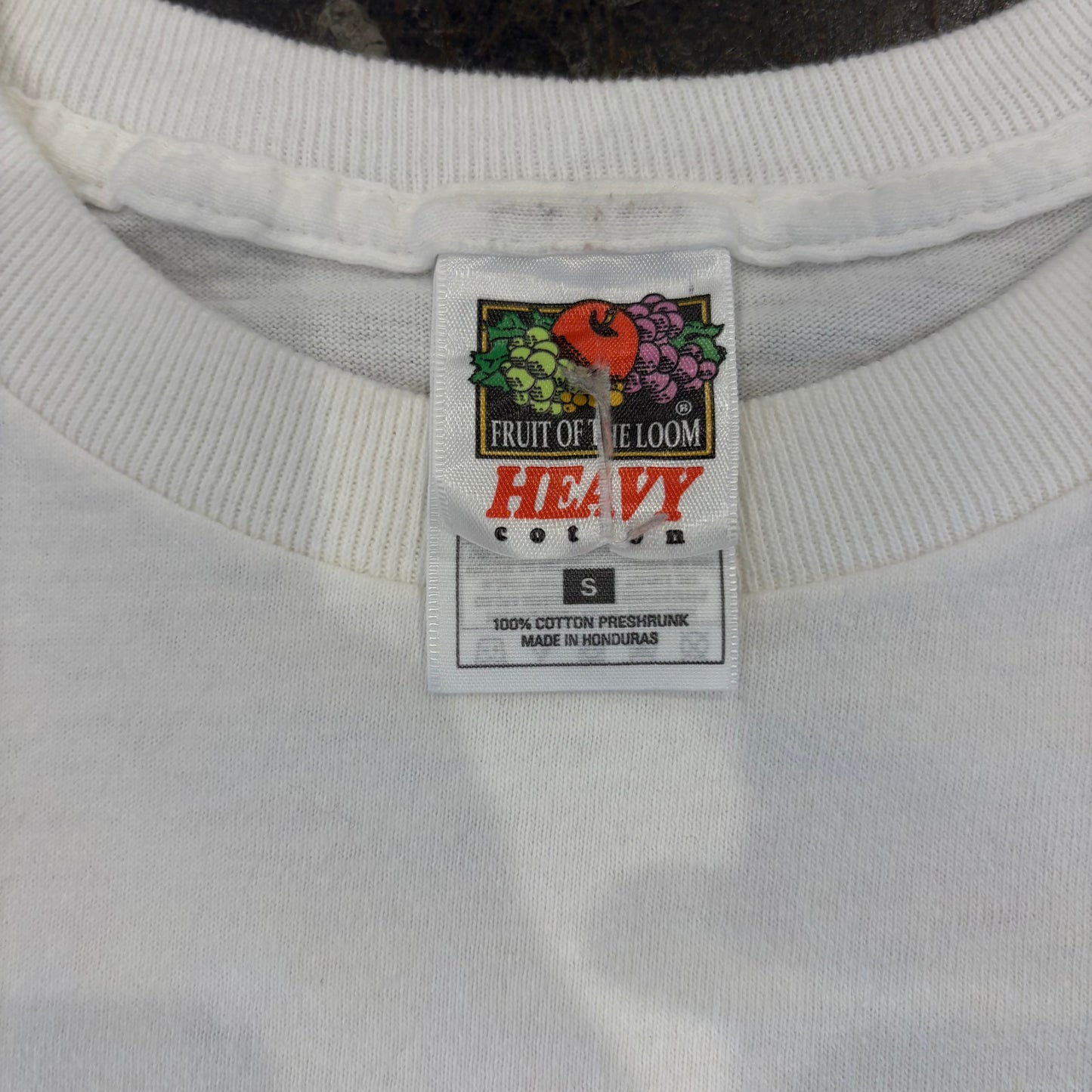 00's FRUIT OF THE LOOM ブリトニー・スピアーズ WORLD TOUR 2001 ツアー ロンT 白 S /A6519T-SO