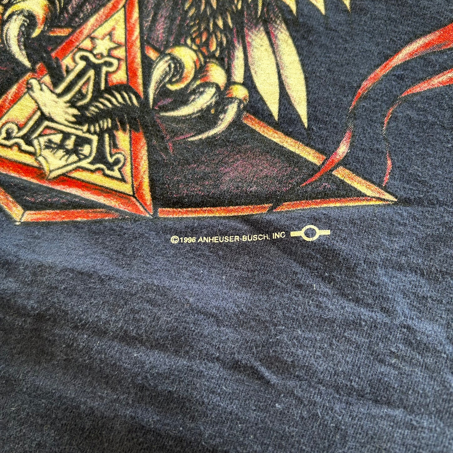00's BUDWEISER EAGLE バドワイザー Tシャツ (XL)/A6468T-SO