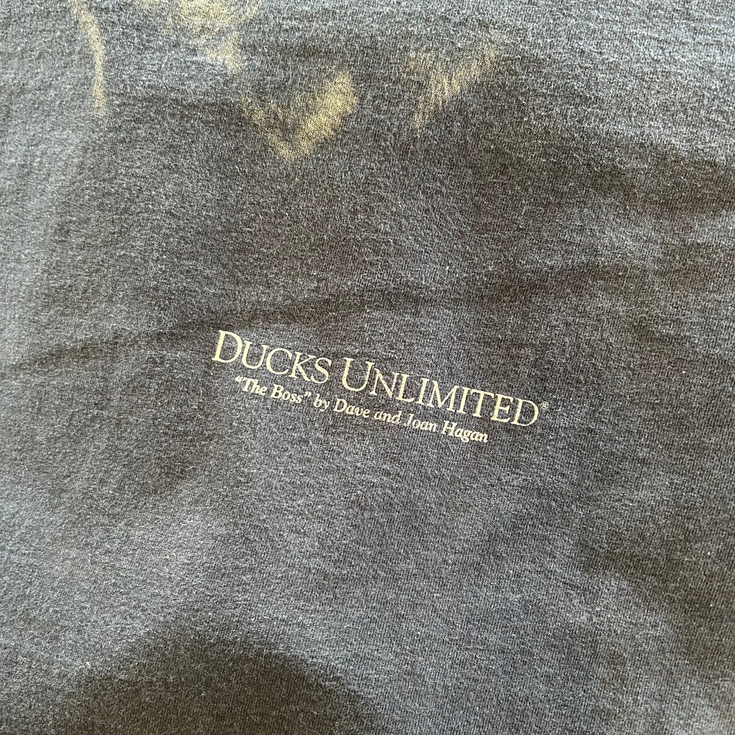 00's DUCKS UNLIMITED "The Boss" by Dave and Joan Hagan Tシャツ(XL)/A6514T-SO