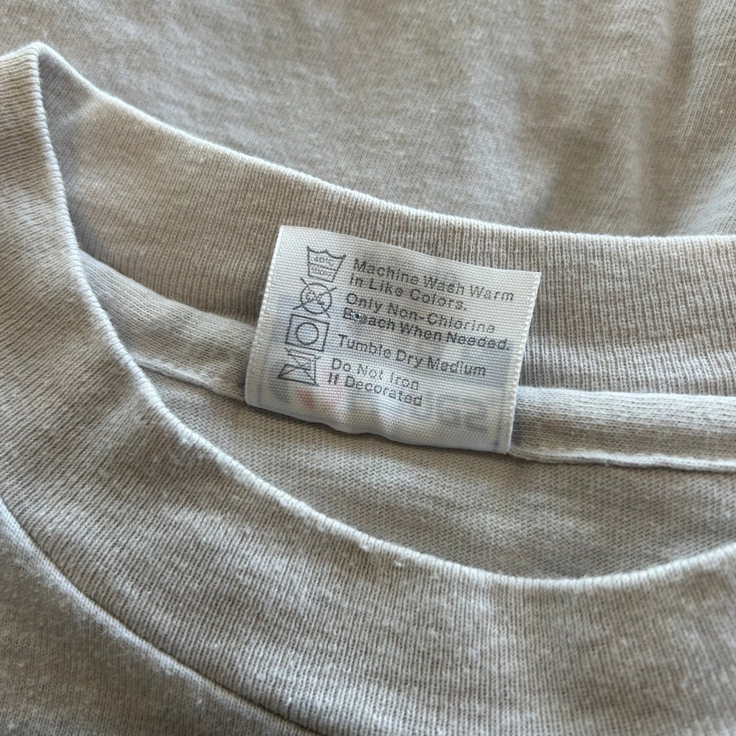 90's "RIDGCREST" L/S T-shirt ロンT 袖プリント(M)/A6380T-SO