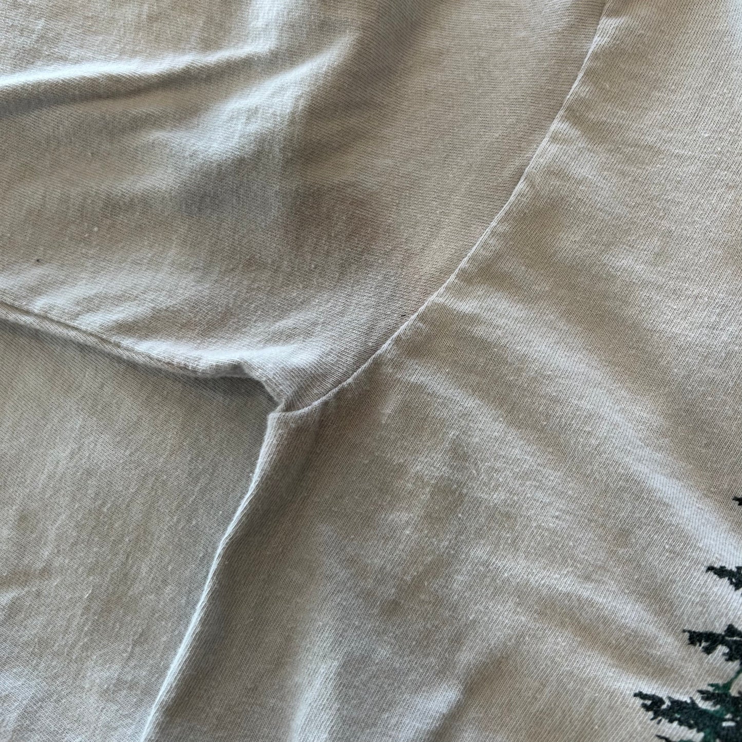 90's "RIDGCREST" L/S T-shirt ロンT 袖プリント(M)/A6380T-SO