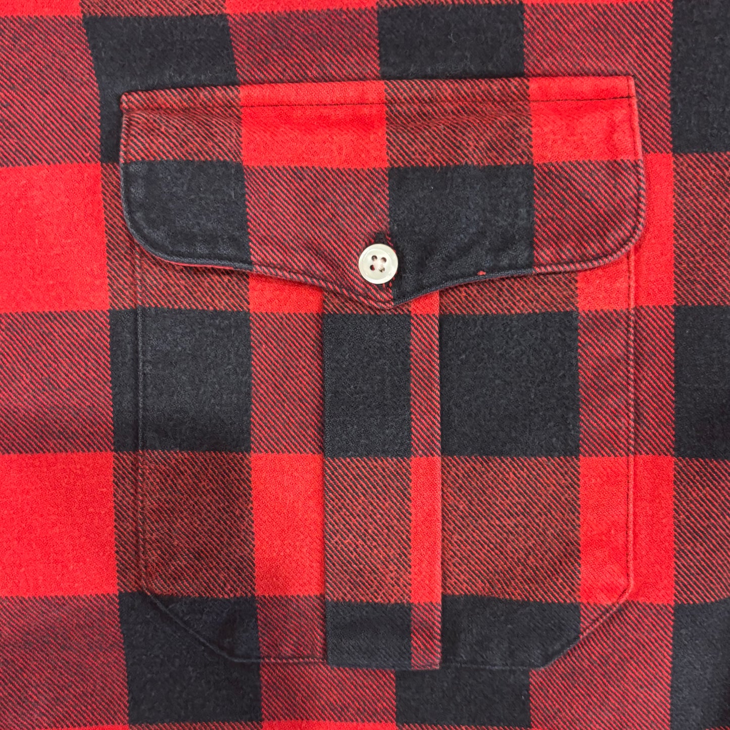 00's Ralph Lauren ラルフローレン チェックシャツ 赤黒 (L)/A7729S-SO