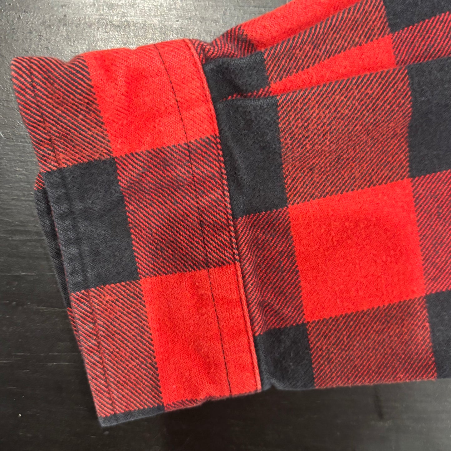 00's Ralph Lauren ラルフローレン チェックシャツ 赤黒 (L)/A7729S-SO