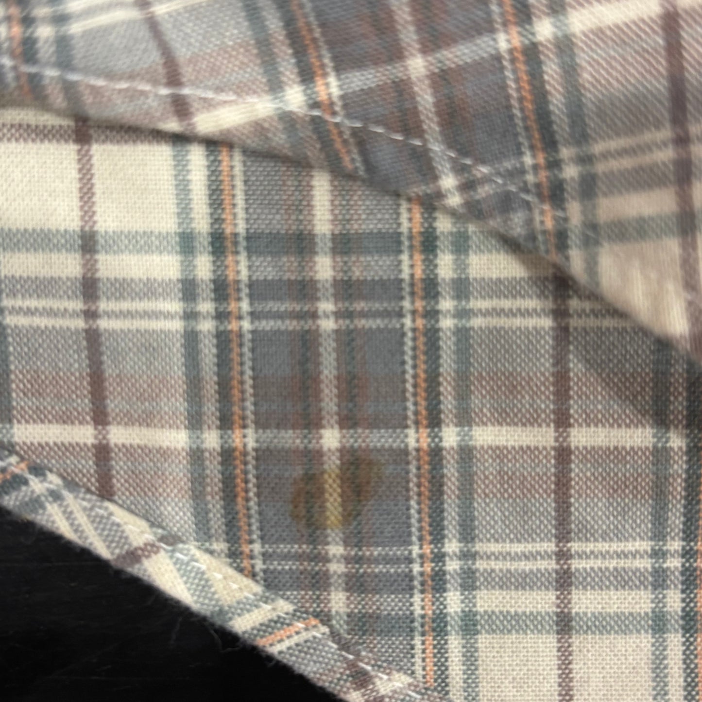 00's Ralph Lauren ラルフローレン チェックシャツ 白灰緑 (L)/A2523S-SO