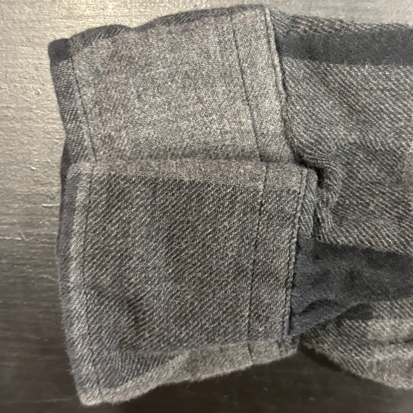 00's Ralph Lauren ラルフローレン チェックシャツ 黒灰 (2XL)/A7913S-SO