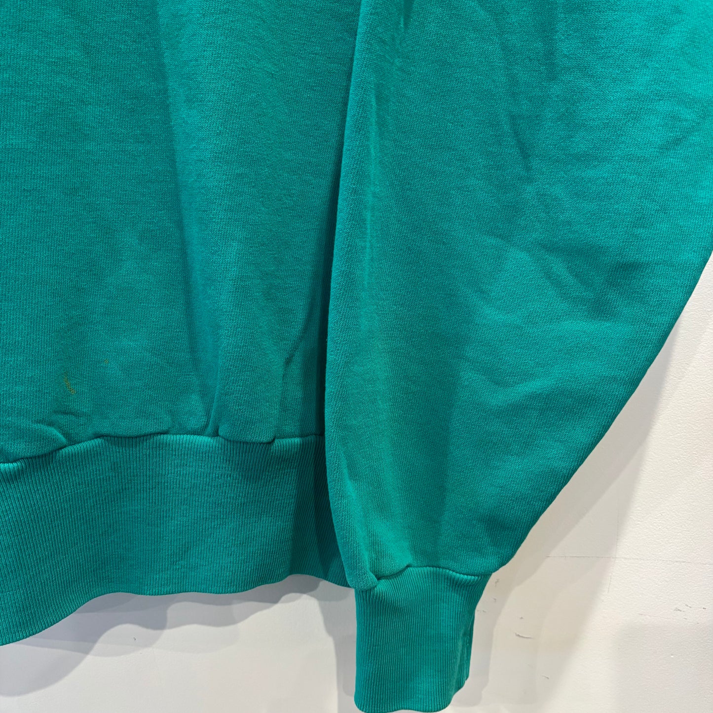 80~90's Champion ブランクスウェット フットボールタイプ エメラルドグリーン (L)/A9615S-SO