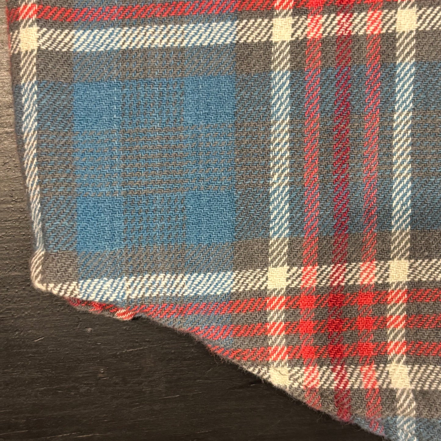 00's Ralph Lauren ラルフローレン チェックシャツ 青赤白 (L)/A7787S-SO