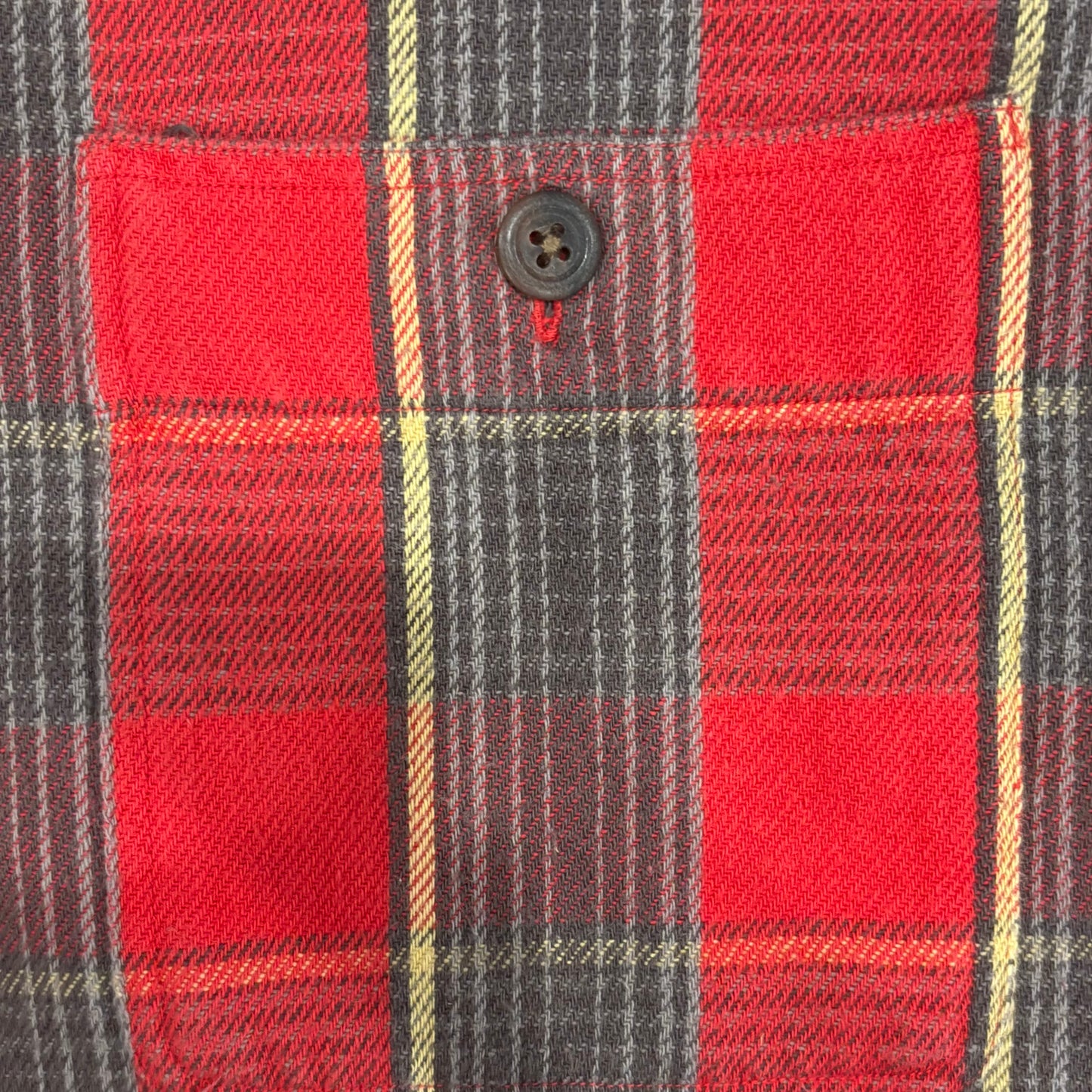 00's Polo Sport Ralph Lauren ラルフローレン チェックシャツ 赤黄茶 (L)/B0135S-SO