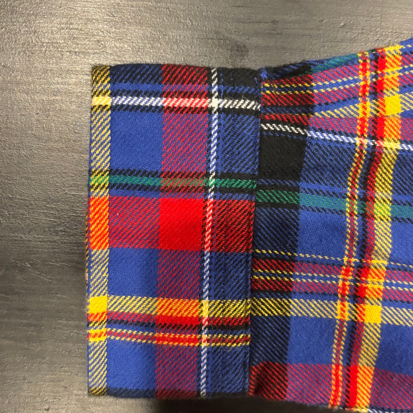 00's Ralph Lauren ラルフローレン チェックシャツ 青赤黄緑白 (L)/B1133S-SO