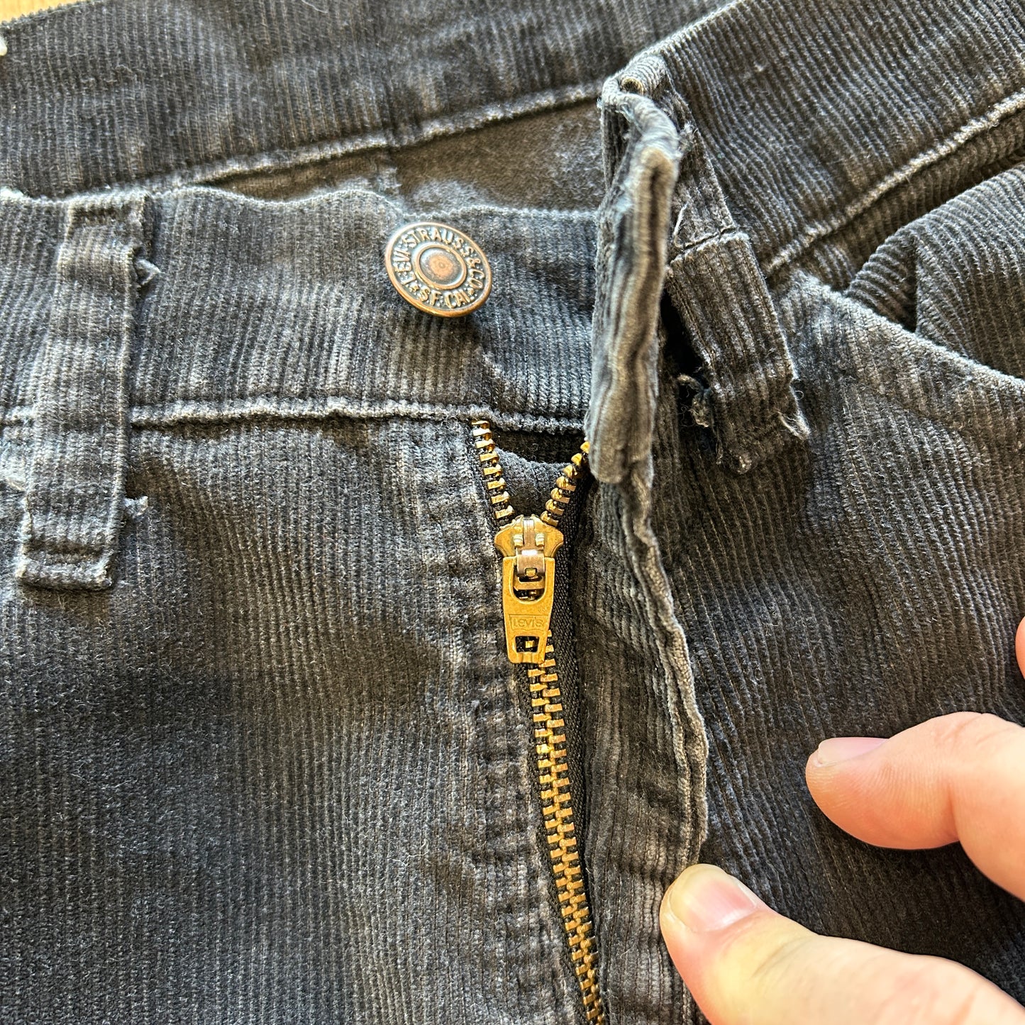80's Levi's 519-1558 コーデュロイ 黒(W32×L30)/A8278P-SO