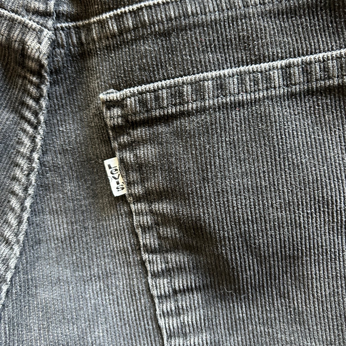 80's Levi's 519-1558 コーデュロイ 黒(W32×L30)/A8278P-SO