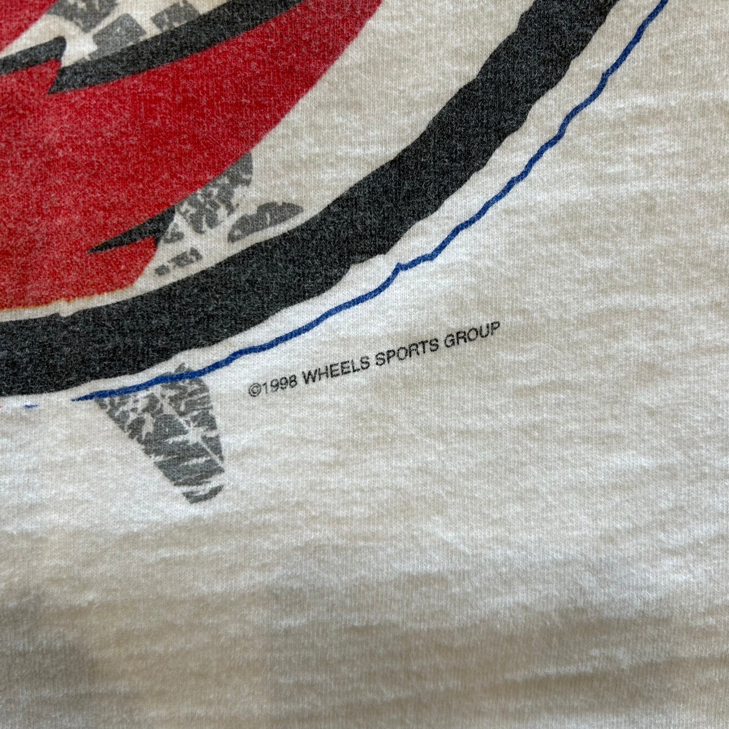 90's Fruit of The Loom NASCAR 1998 Winston Cup Series Tシャツ 白(XL)/B1936T-SO