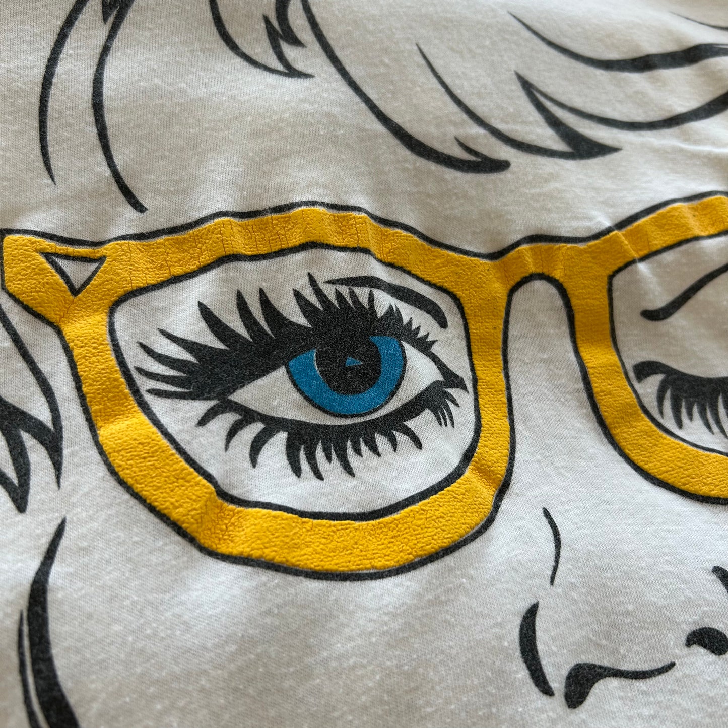 80's HANDTEX Soda Pop イラストプリントTシャツ 白(XL)/B2177T-SO