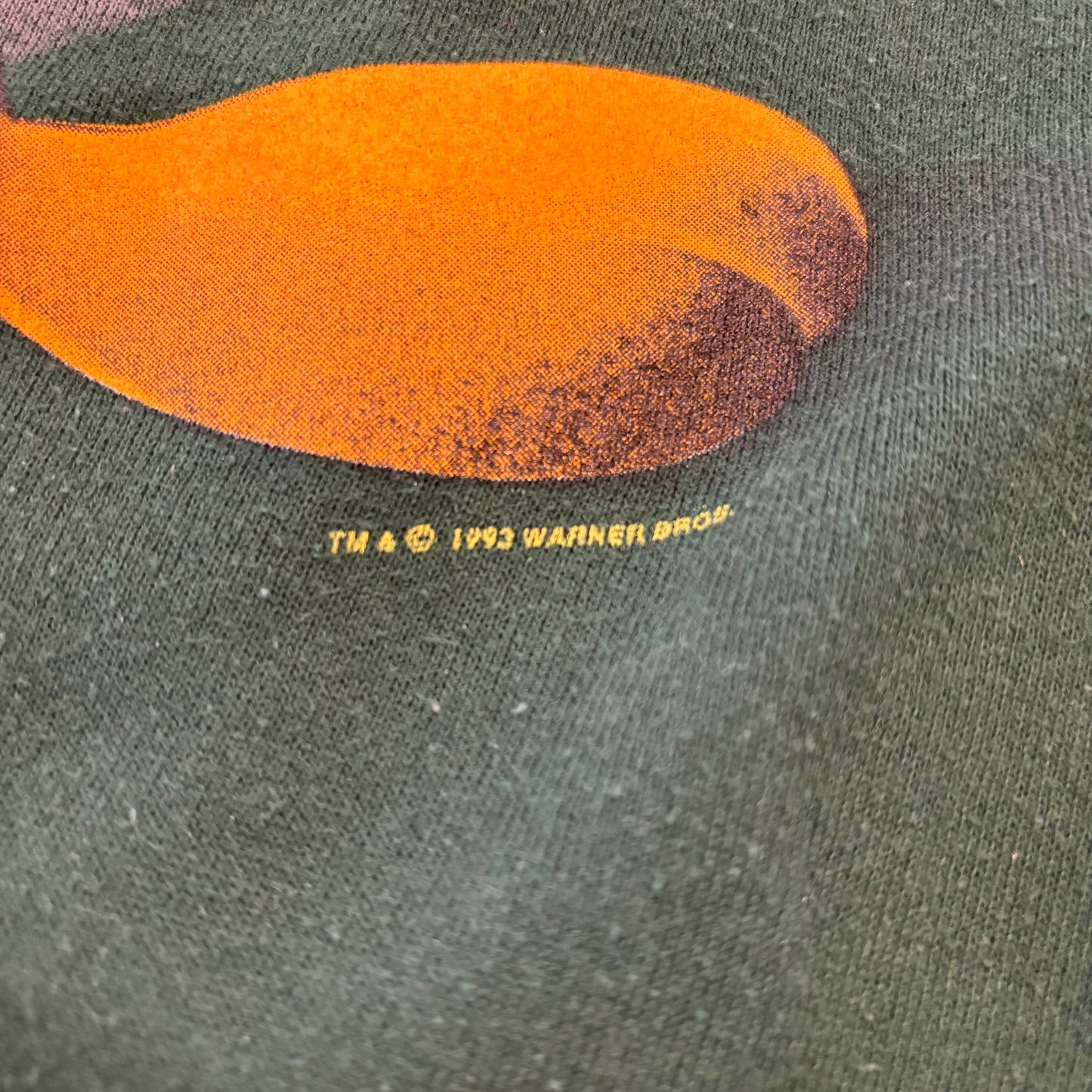 90's JERZEES ルーニー・テューンズ ”TWEETY” キャラクタースウェット (L)/B0541S-SO