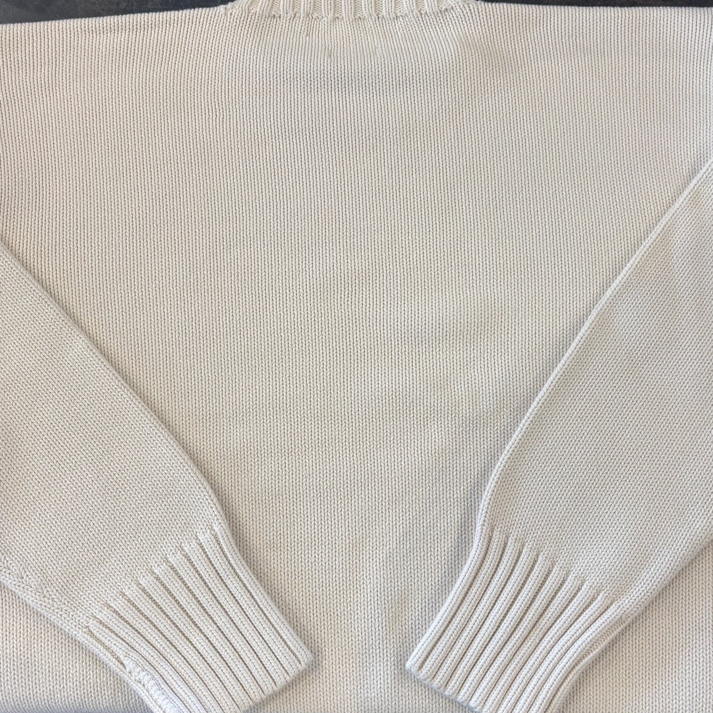 Polo by Ralph Lauren ラルフローレン コットンニット ホワイト (L)/B3386K-SO