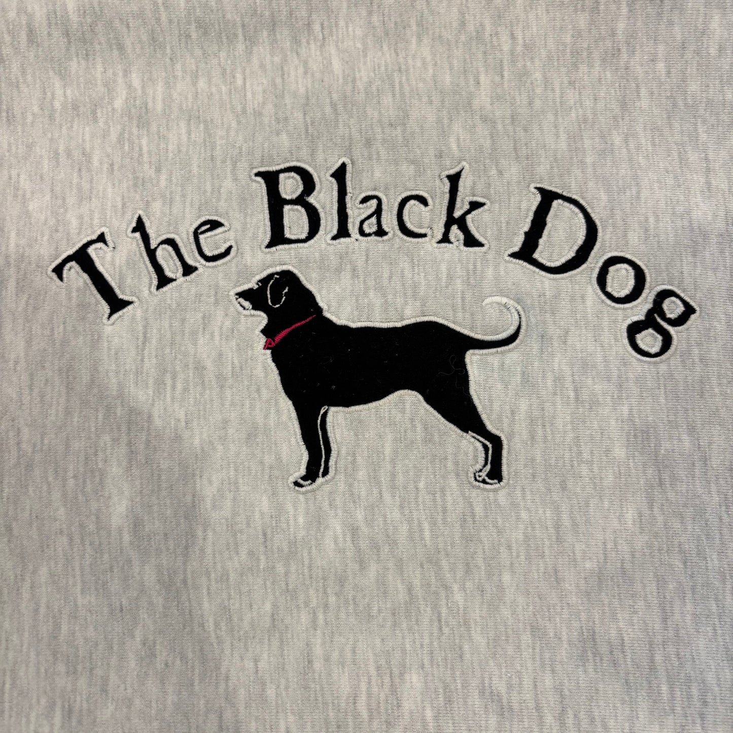 90's THE BLACK DOG スウェット スタンドカラー グレー XL /B1163S-SO