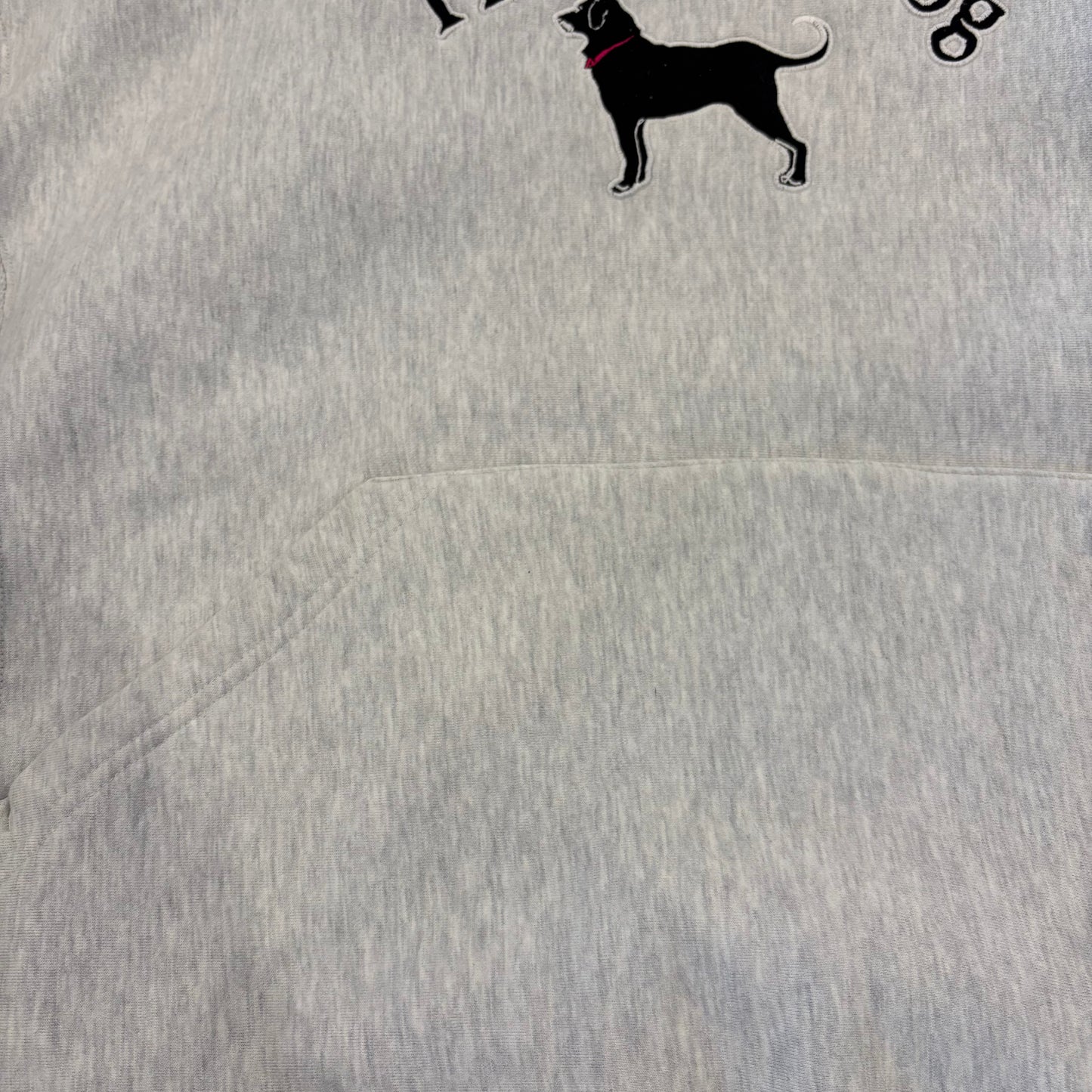 90's THE BLACK DOG スウェット スタンドカラー グレー XL /B1163S-SO