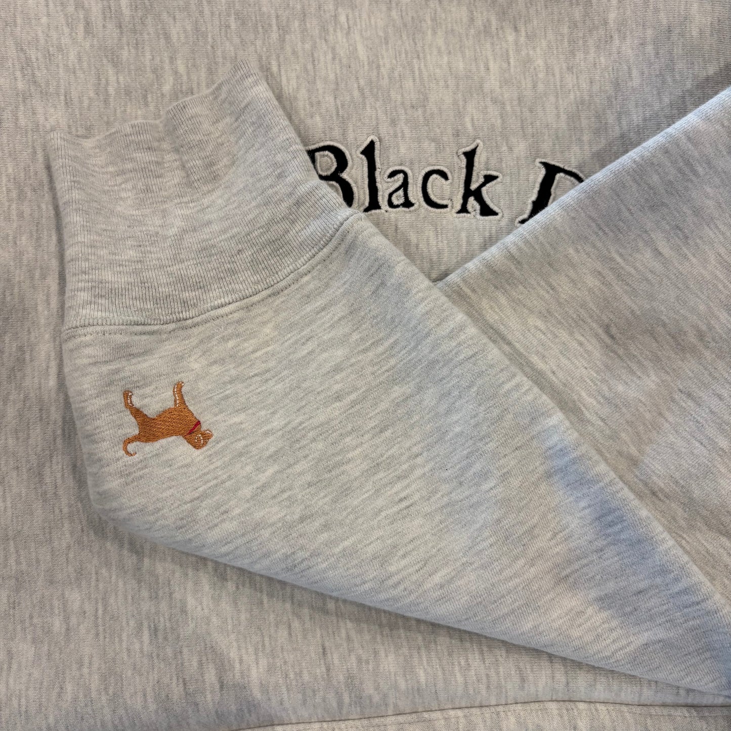 90's THE BLACK DOG スウェット スタンドカラー グレー XL /B1163S-SO