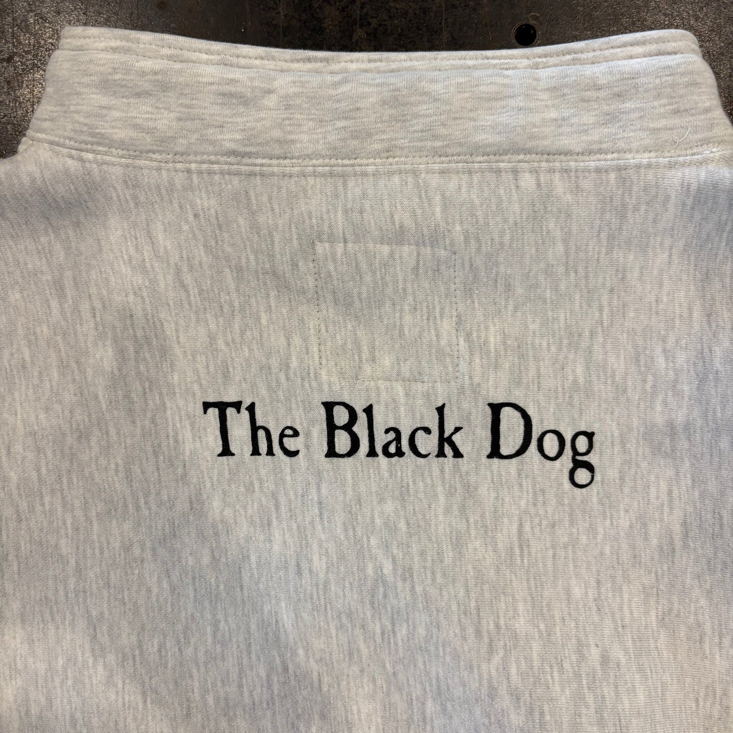90's THE BLACK DOG スウェット スタンドカラー グレー XL /B1163S-SO