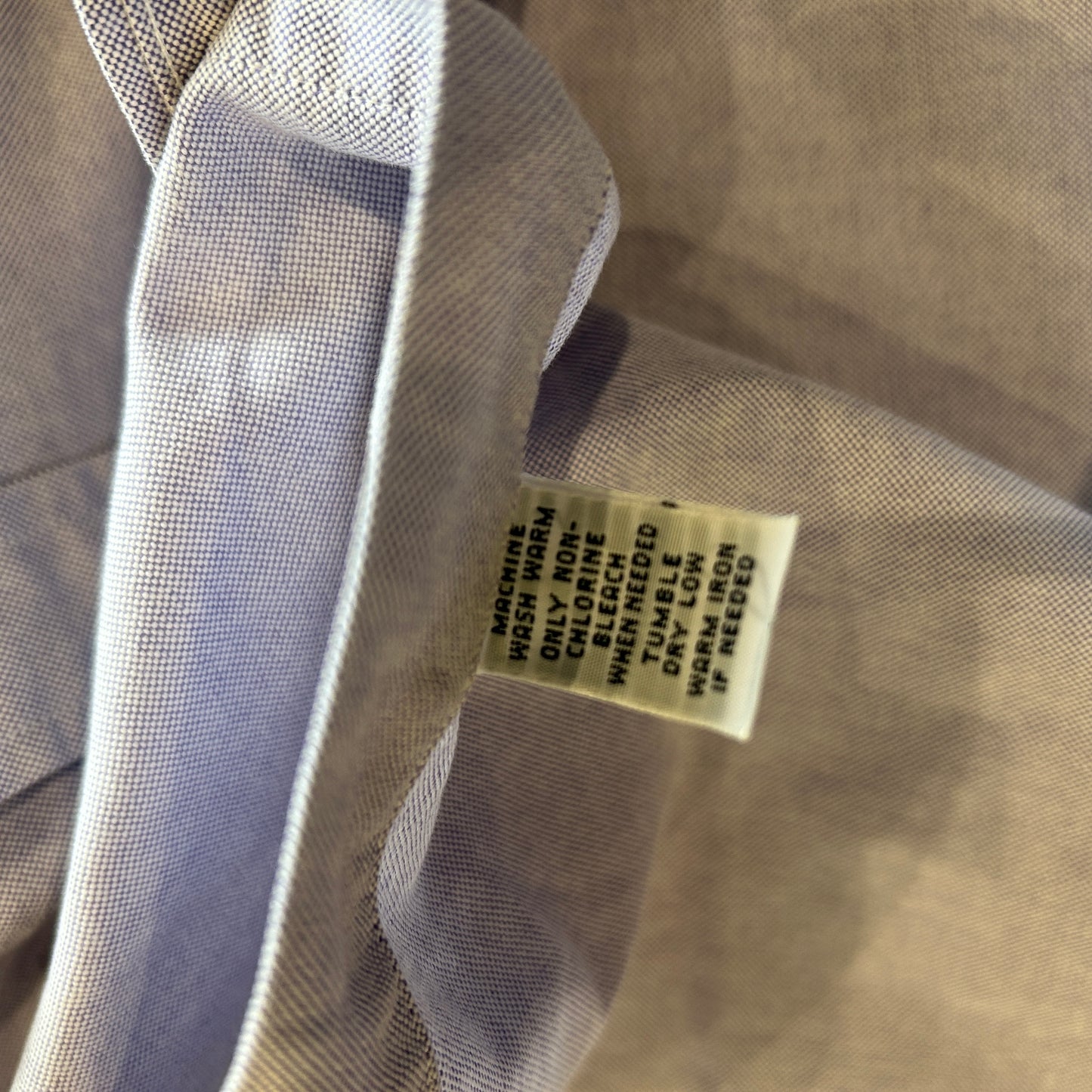 00's Ralph Lauren ラルフローレン オックスフォードシャツ 薄紫(L)/A8286SH-SO