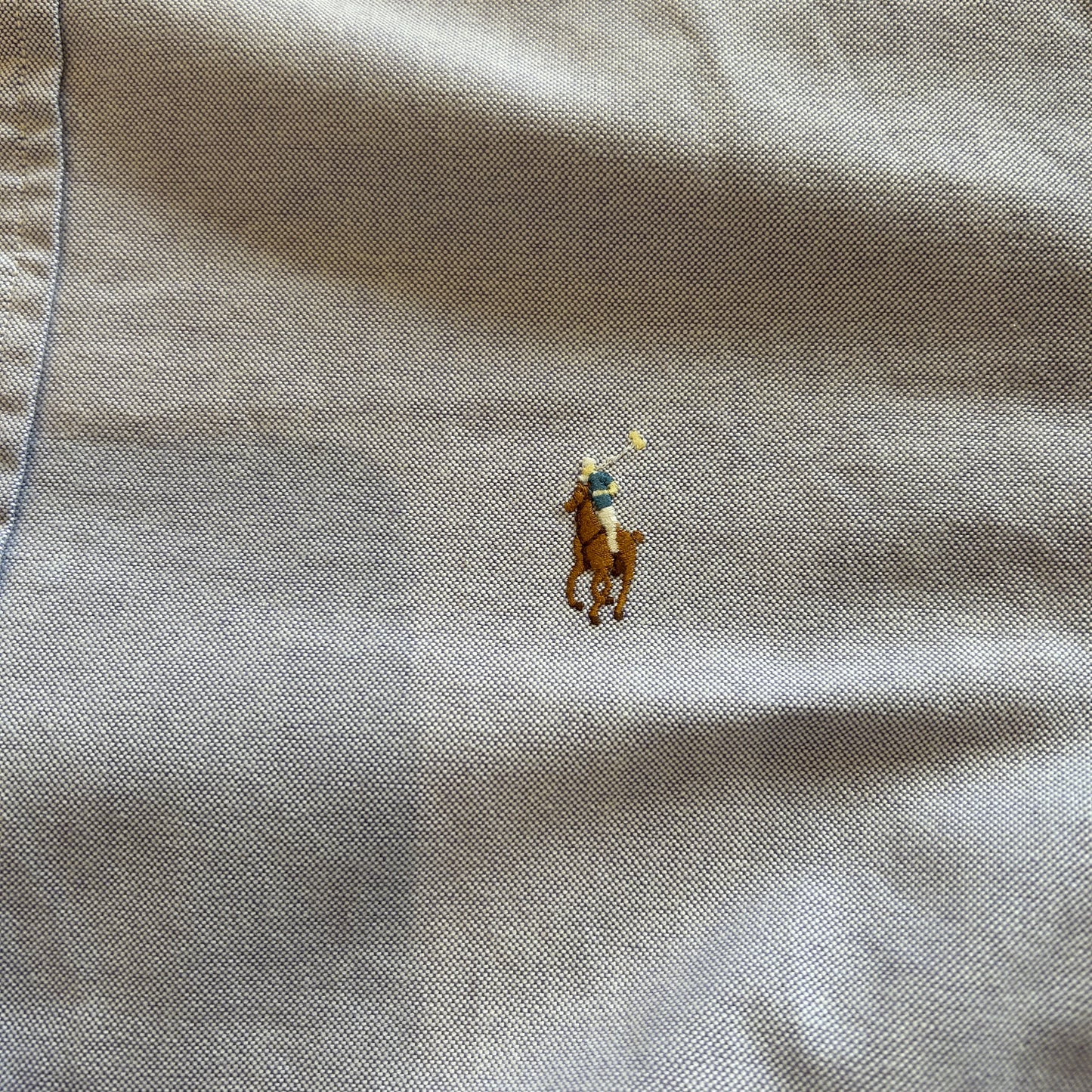 00's Ralph Lauren ラルフローレン オックスフォードシャツ 薄紫(L)/A8286SH-SO