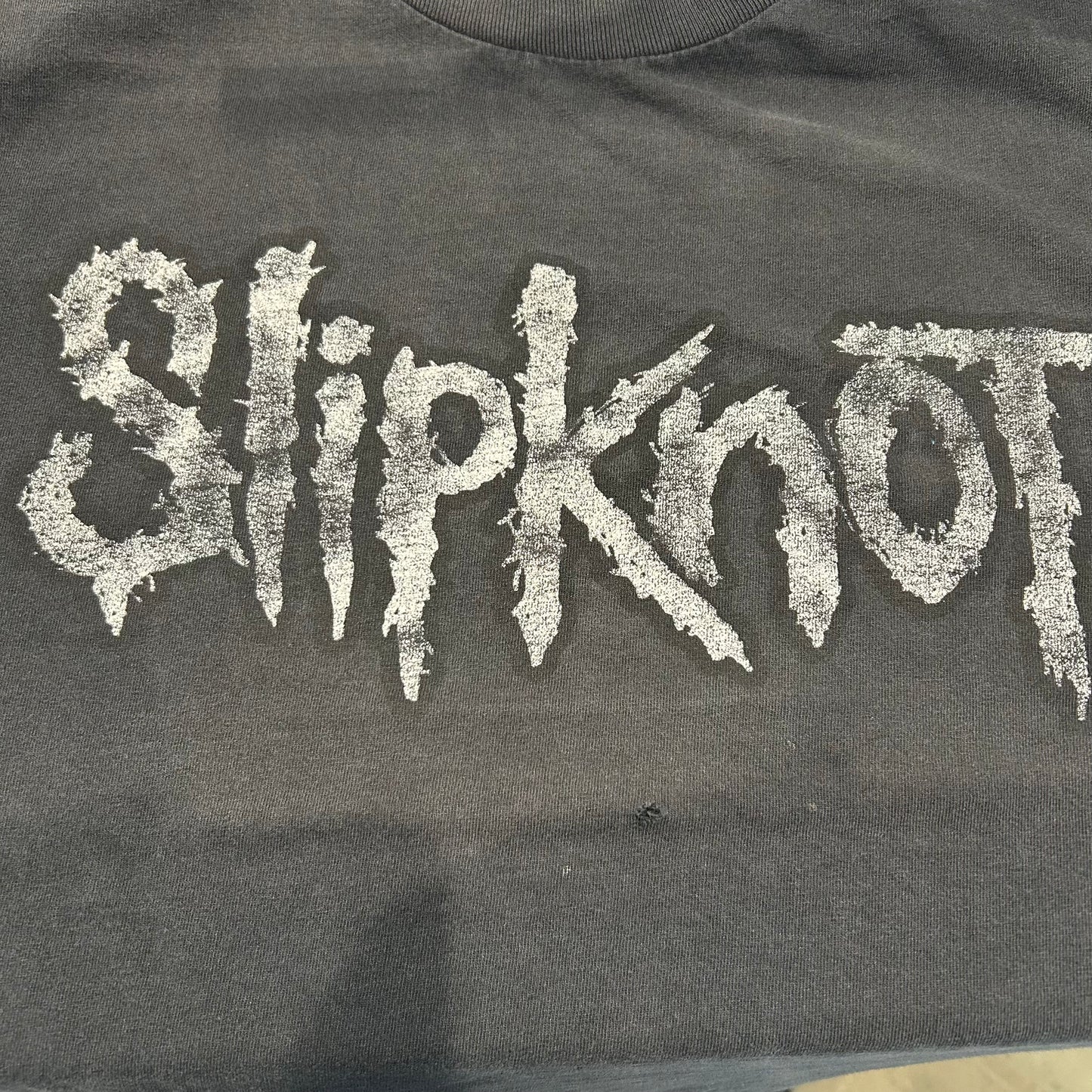 00's Slip Knot スリップノット Tシャツ 黒(サイズ不明)/A6506T-SO