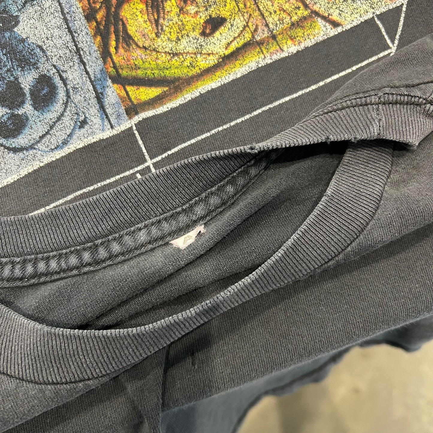 00's Slip Knot スリップノット Tシャツ 黒(サイズ不明)/A6506T-SO