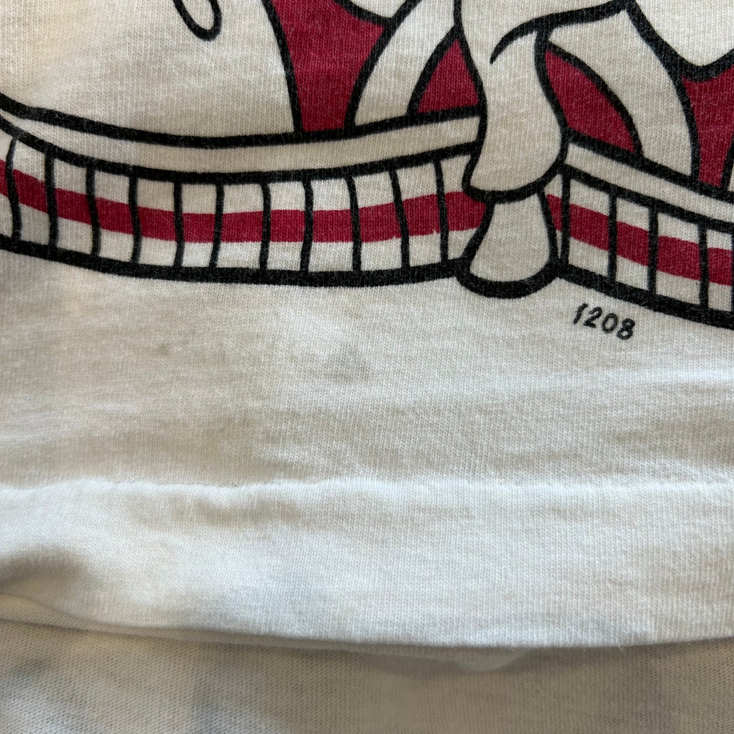 90's Mickey Unlimited ミッキー スニーカーTシャツ 白(One Size)/B1949T-SO