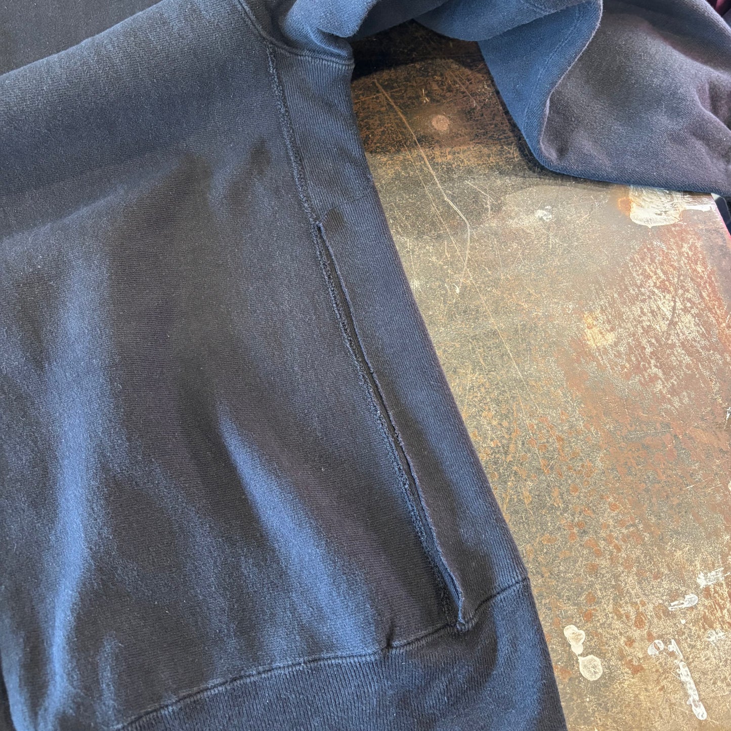 90's Champion Reverse Weave リバースウィーブ ロゴスウェット 黒(XXL)/A6137R-SO