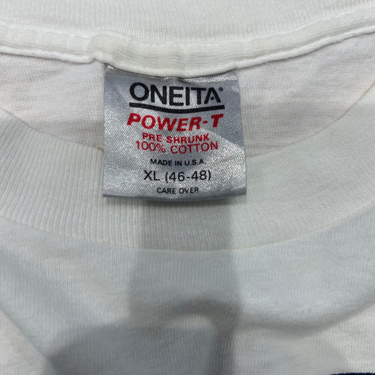 90's ONEITA ディズニー クマのプーさん アンディ・ウォーホル風アートTシャツ 白(XL)/B2002T-SO