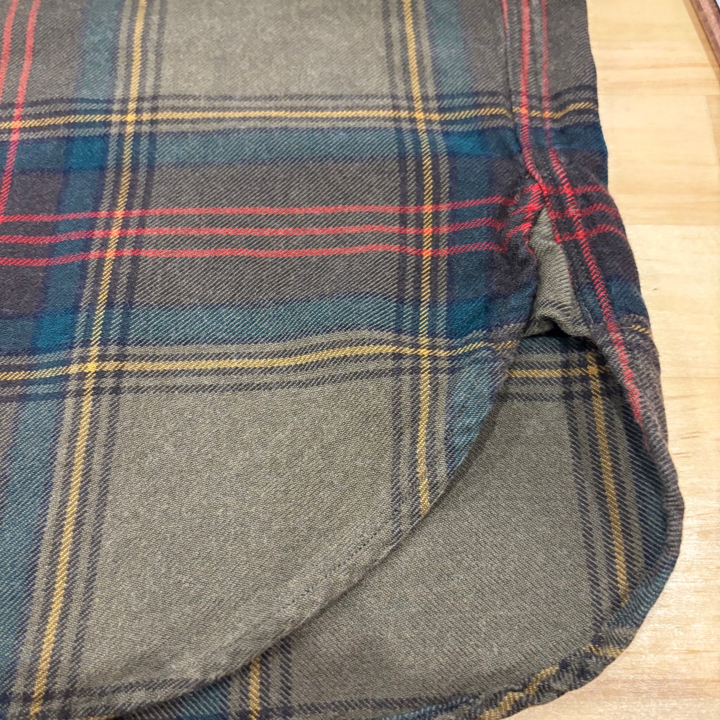 00's Ralph Lauren ラルフローレン チェックシャツ EMMONS カーキ (L)/A7870S-SO