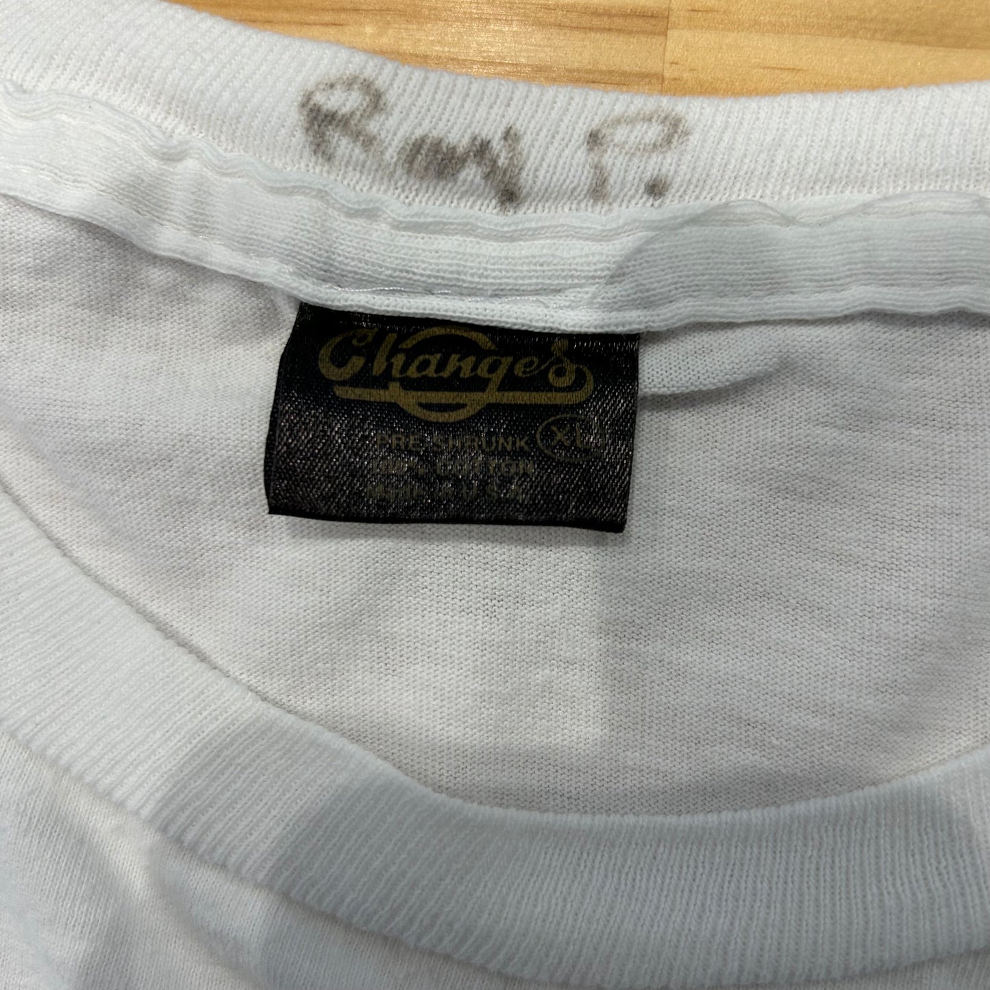 90's Changes JOE BOWLER スヌーピー 両面プリントTシャツ 白」(XL)/B2377T-SO