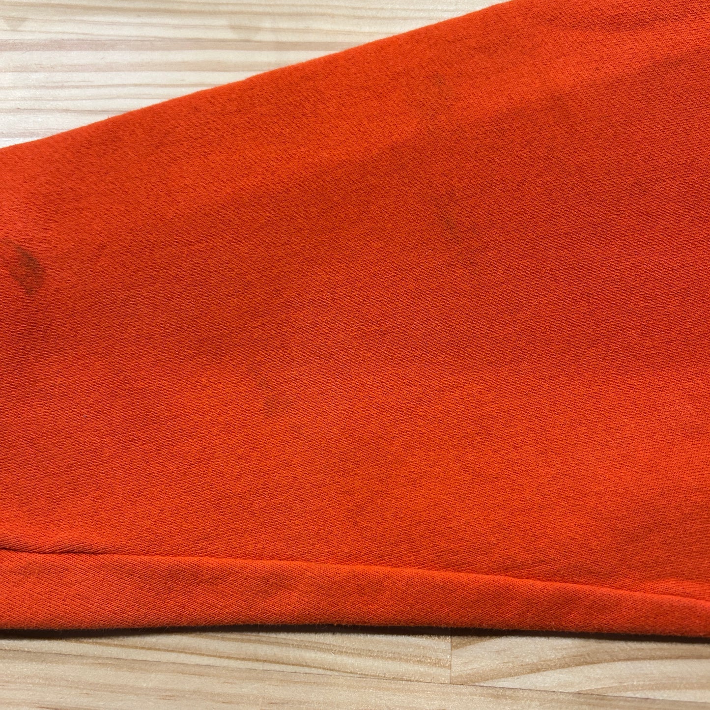 90's ~ RUSSELL ATHLETICS ”CLEMSON” カレッジ スウェット オレンジ (不明)/B1594S-SO