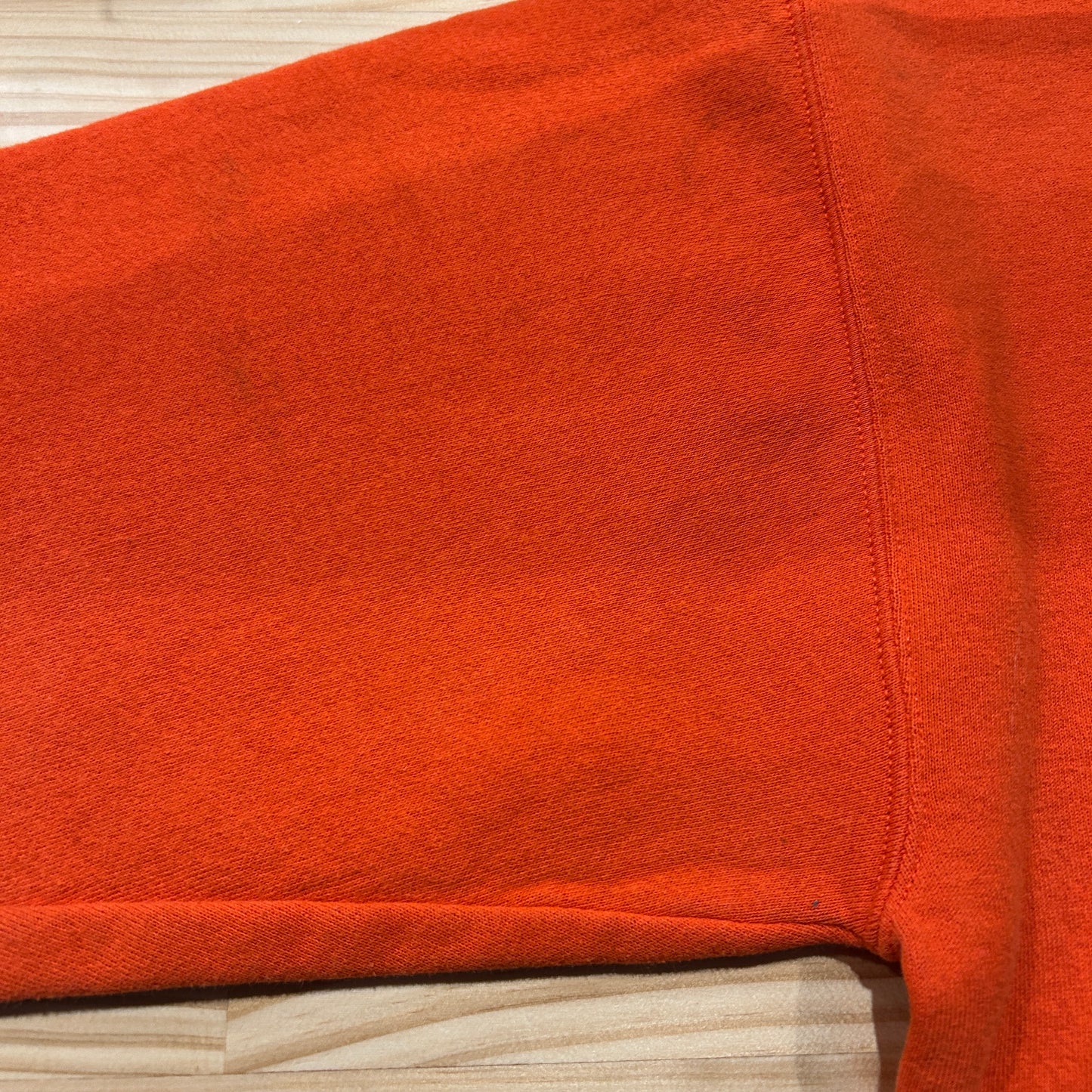 90's ~ RUSSELL ATHLETICS ”CLEMSON” カレッジ スウェット オレンジ (不明)/B1594S-SO