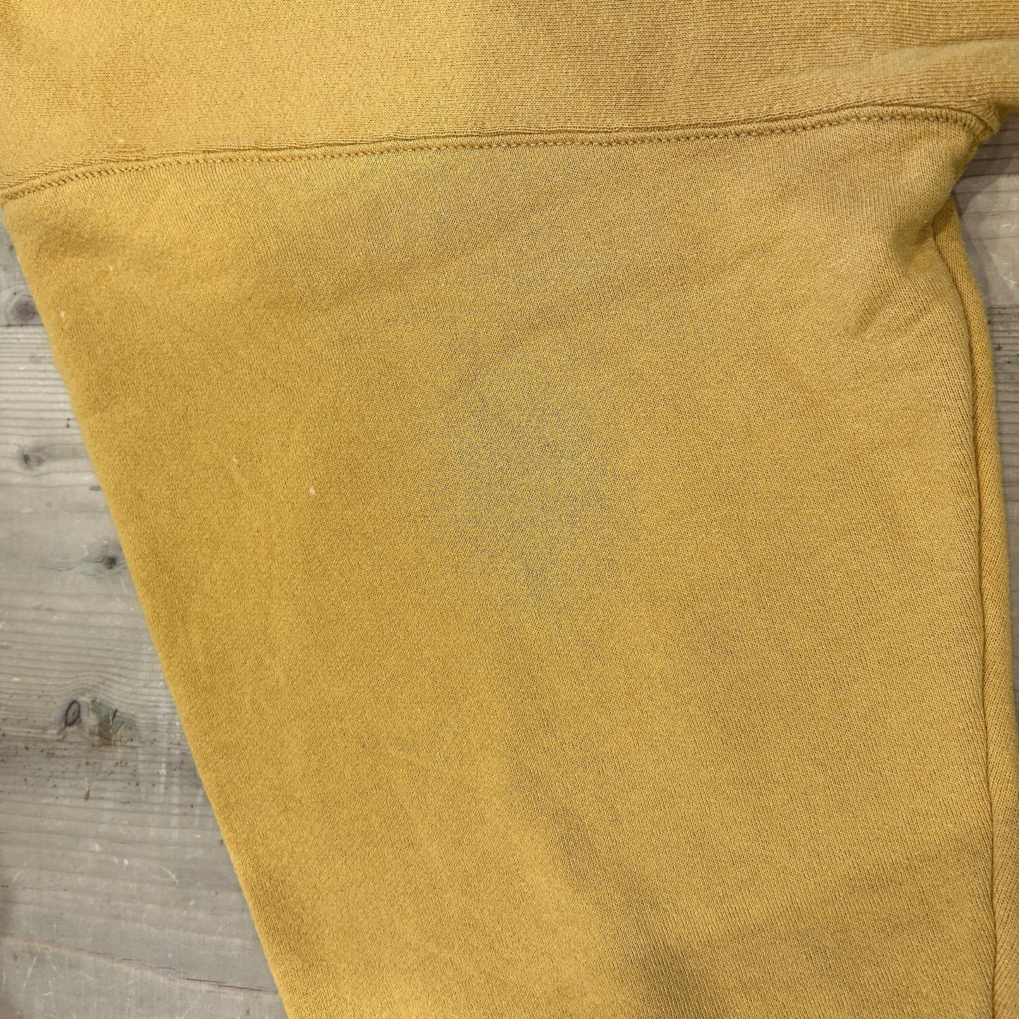 00's RUSSELL ATHLETIC ”OAK RIDGE" カレッジ スウェット マスタード(XL)/B2847S-SO