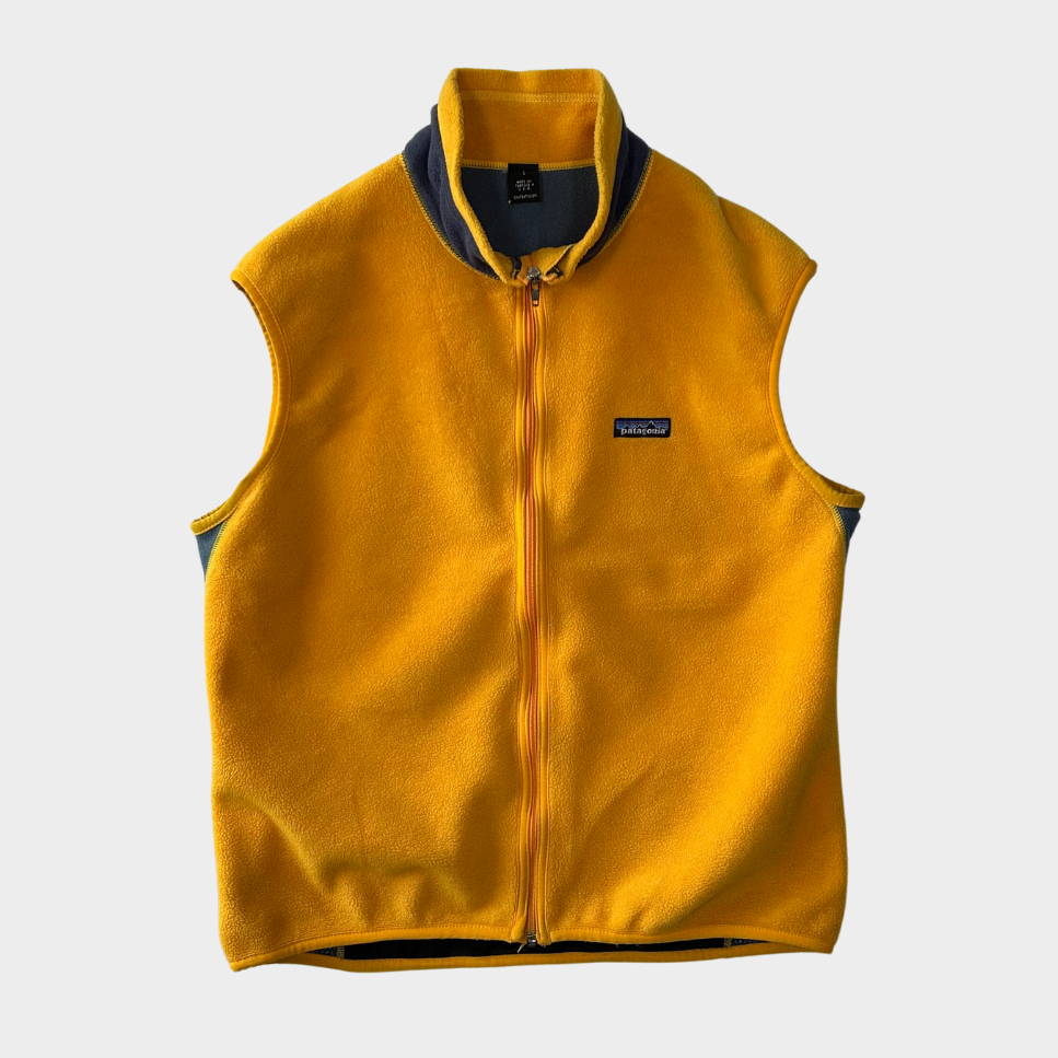 90's Patagonia パタゴニア フライヤーベスト フリース USA(L)/B1429V 90's Patagonia パタゴニア フライヤーベスト フリース USA(L)/B1429V