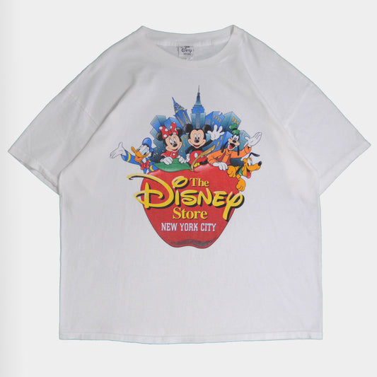 Disney Store NEW YORK CITY キャラクターTシャツ 白 (XL)/A2778T-SO