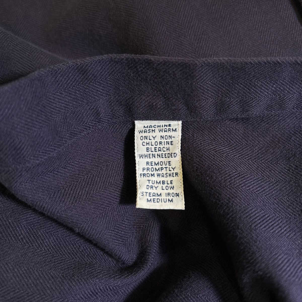 90's Polo by Ralph Lauren ラルフ　"Lowell Sport" コットンヘリンボーンシャツ(M)/C1431SH-SO