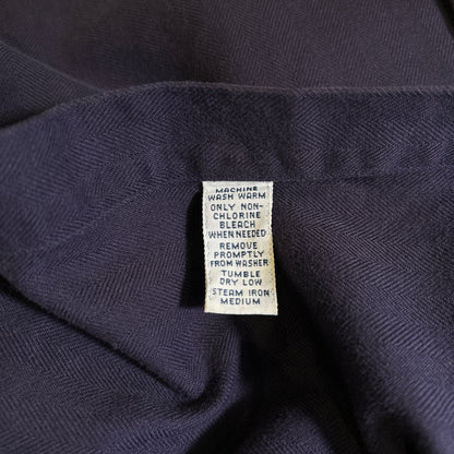 90's Polo by Ralph Lauren ラルフ　"Lowell Sport" コットンヘリンボーンシャツ(M)/C1431SH-SO