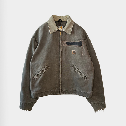 00's Carhartt カーハート デトロイトジャケット グレー(サイズ不明)/A5879JーSO