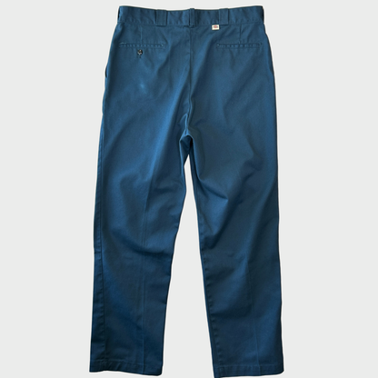 80's Dickies 874 ディッキーズ チビタグ チノパン ワークパンツ 紺 (38×34)/B3684P-SO