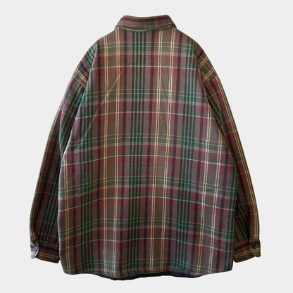 90's Five Brother ファイブブラザー キルティングライナーネルシャツ (L)/A8818SH-SO