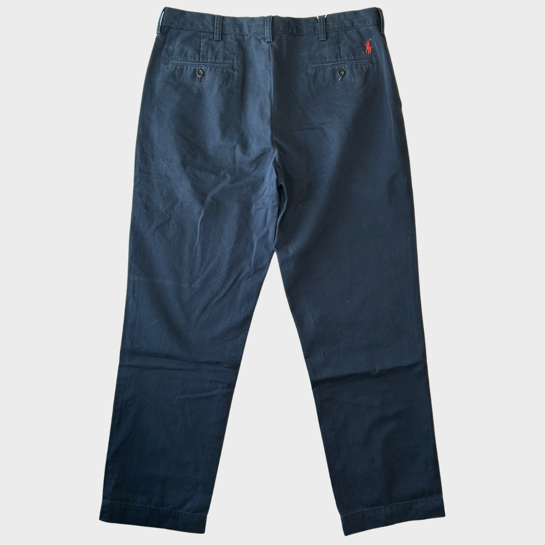00's Polo byRalph Lauren ラルフローレン Preston Pant チノパン 紺 (36×32)/A9079P-SO