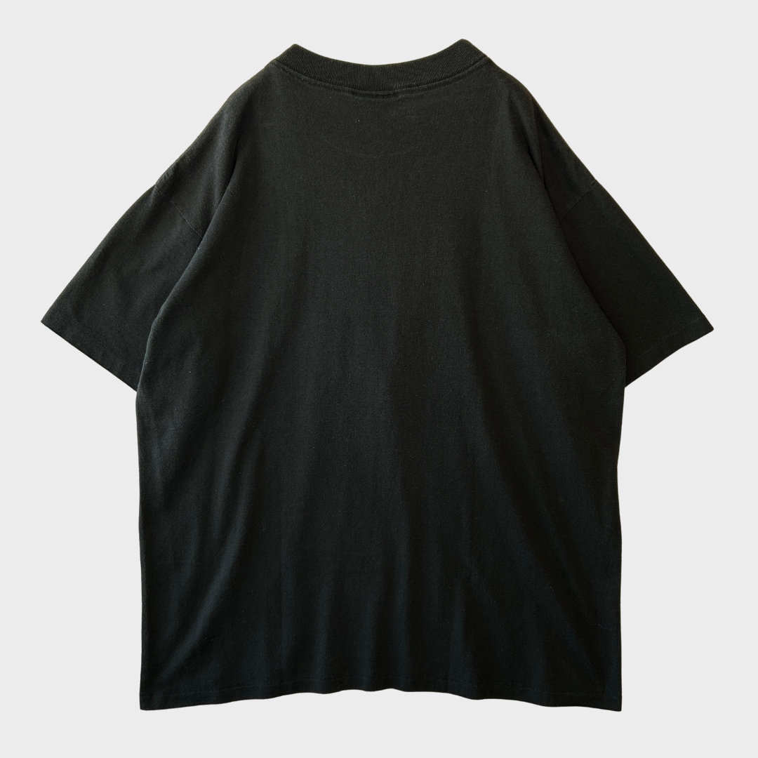 90's Harley-Davidson Genuine American Motorcycles プリントTシャツ 黒 (L)/A7448T-SO