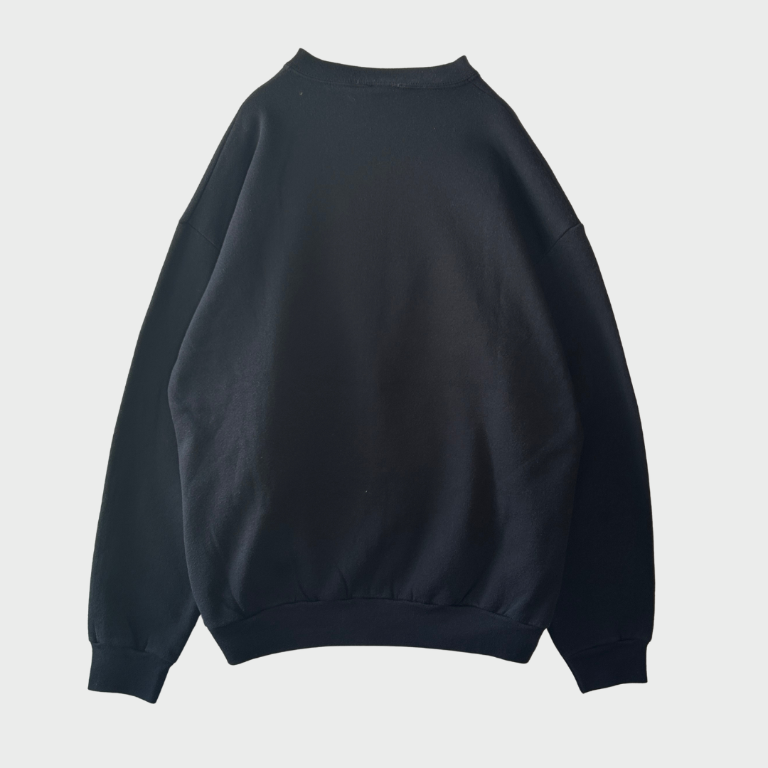 00's Disney Store Mickey "Las Vegas" ミッキー プリントスウェット 黒 (L)/B3533S-SO
