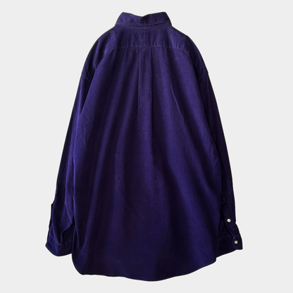 00's Ralph Lauren ラルフローレン コーデュロイシャツ Blake 紫 (L)/B1132S-SO