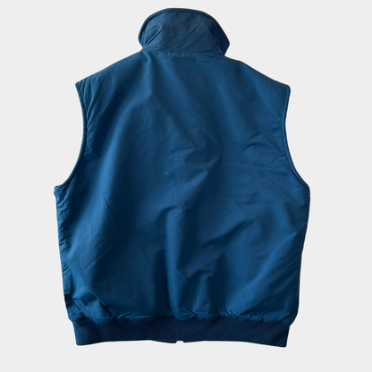 80's L.L.Bean エルエルビーン ウォームアップベスト USA製 ブルー(L)/A8971V-SO