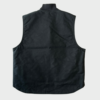 00's Carhartt カーハート ダックベスト V01  BLK ブラック (XL) /C0421V-SO